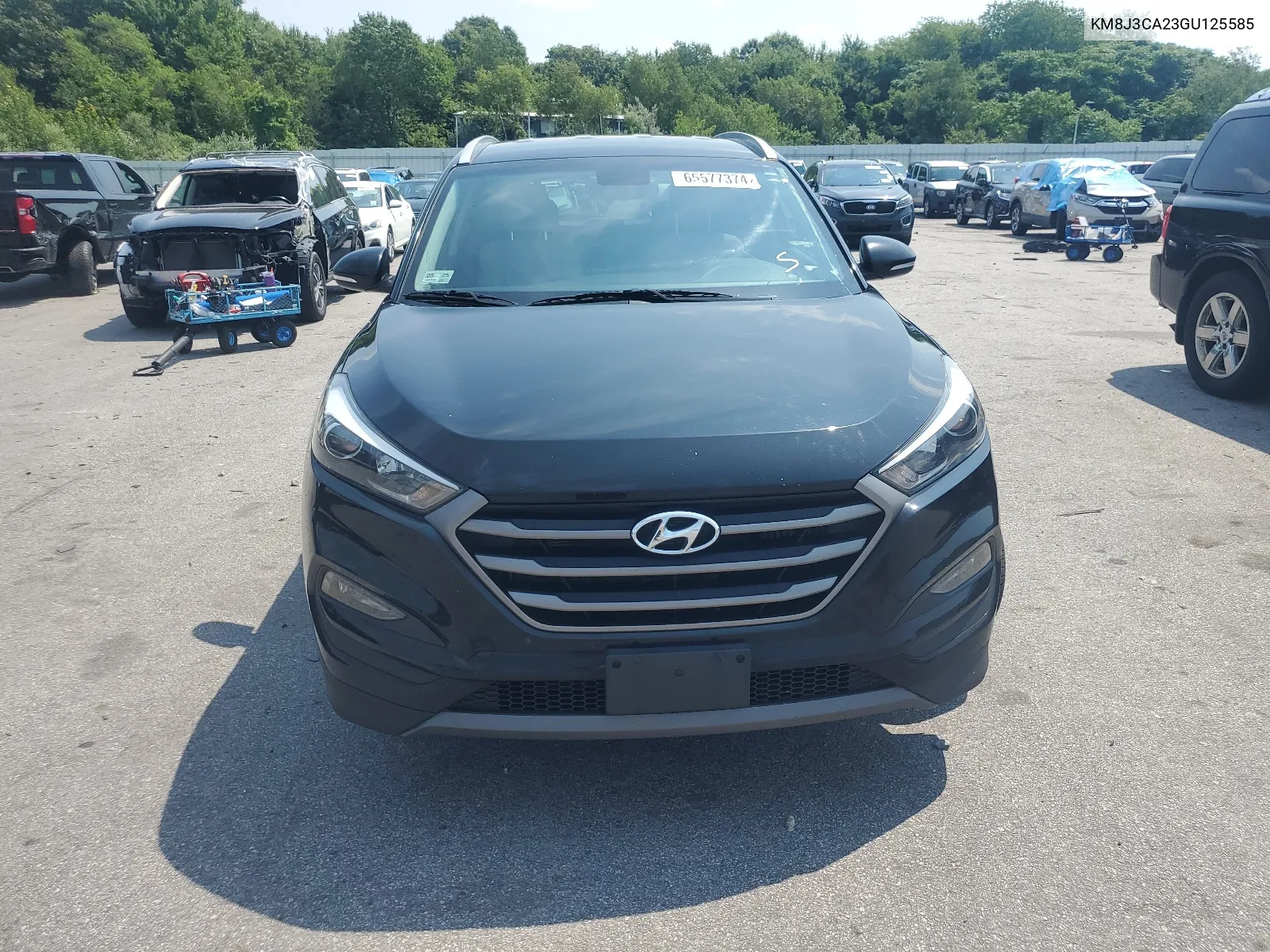 KM8J3CA23GU125585 2016 Hyundai Tucson Limited