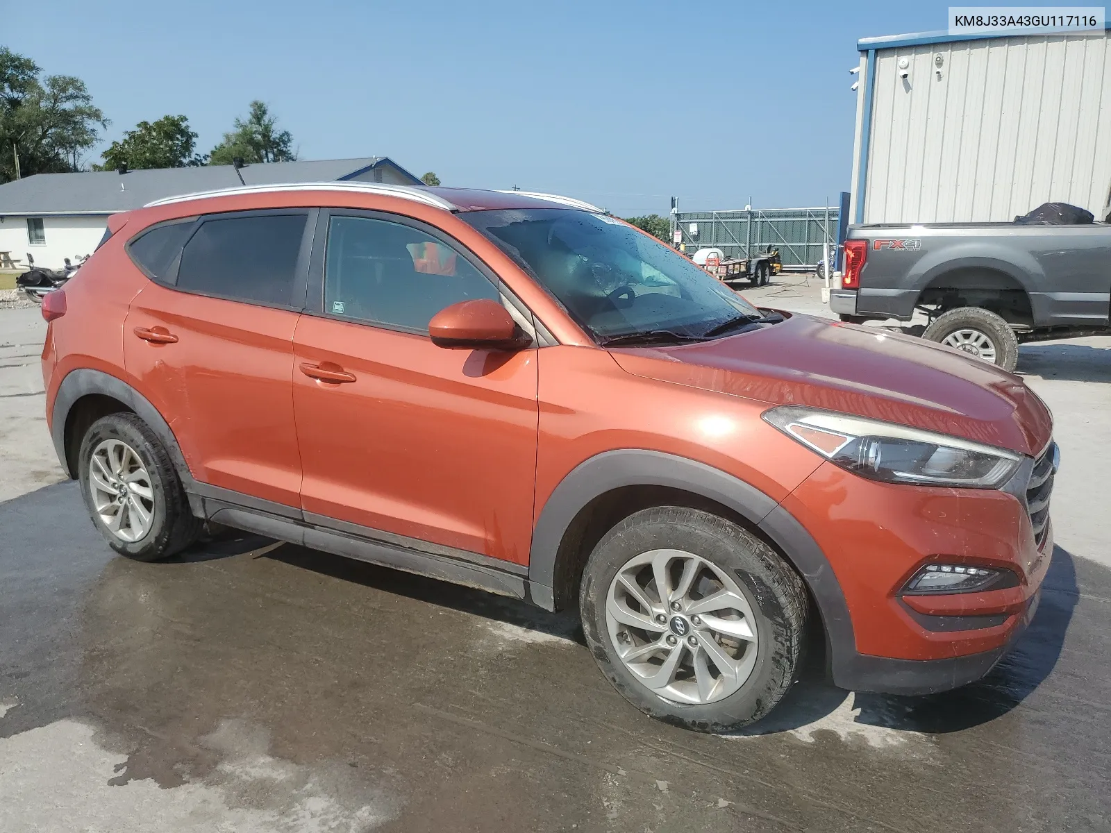 KM8J33A43GU117116 2016 Hyundai Tucson Limited