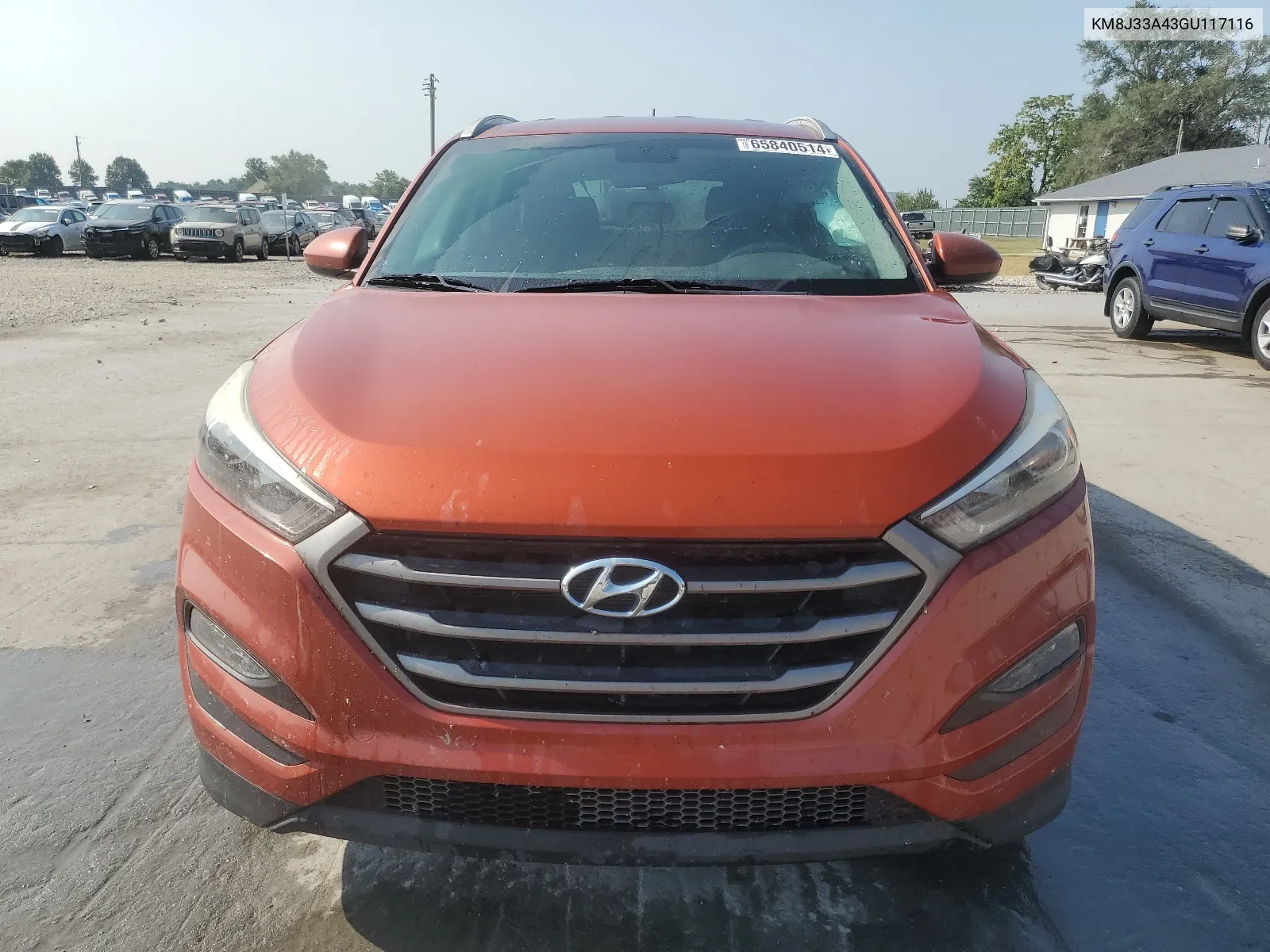 KM8J33A43GU117116 2016 Hyundai Tucson Limited