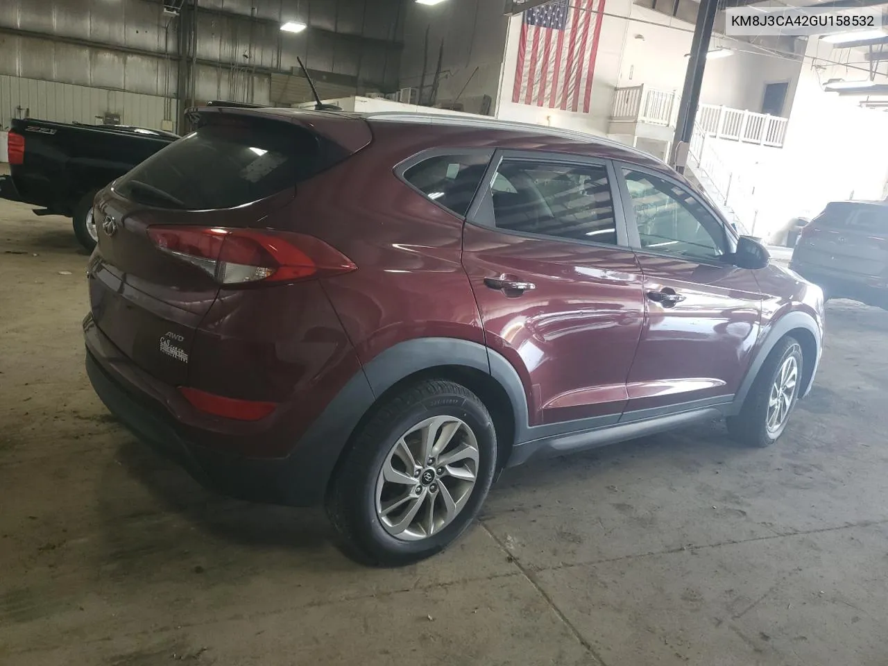 KM8J3CA42GU158532 2016 Hyundai Tucson Limited