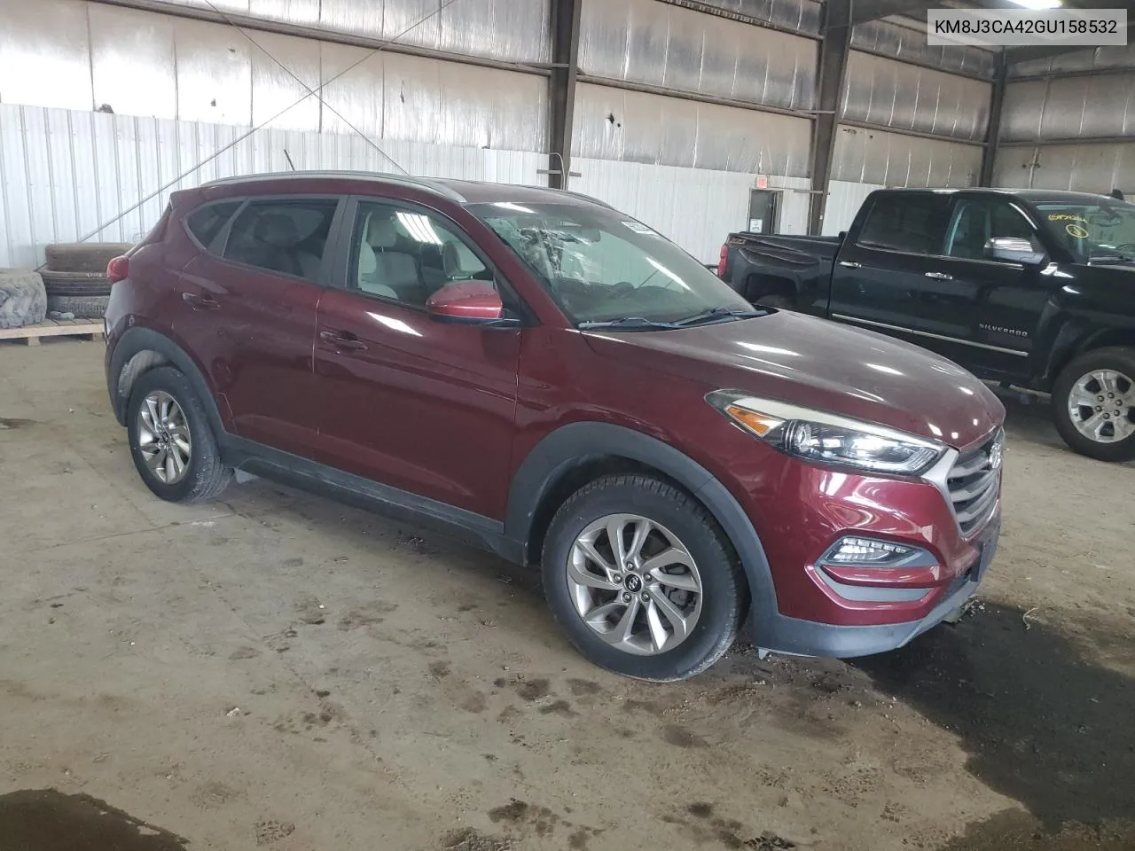 KM8J3CA42GU158532 2016 Hyundai Tucson Limited