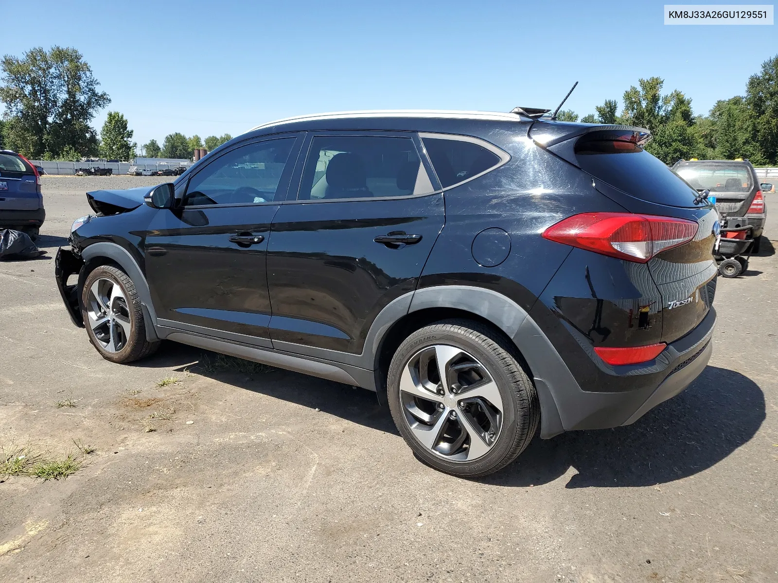 KM8J33A26GU129551 2016 Hyundai Tucson Limited