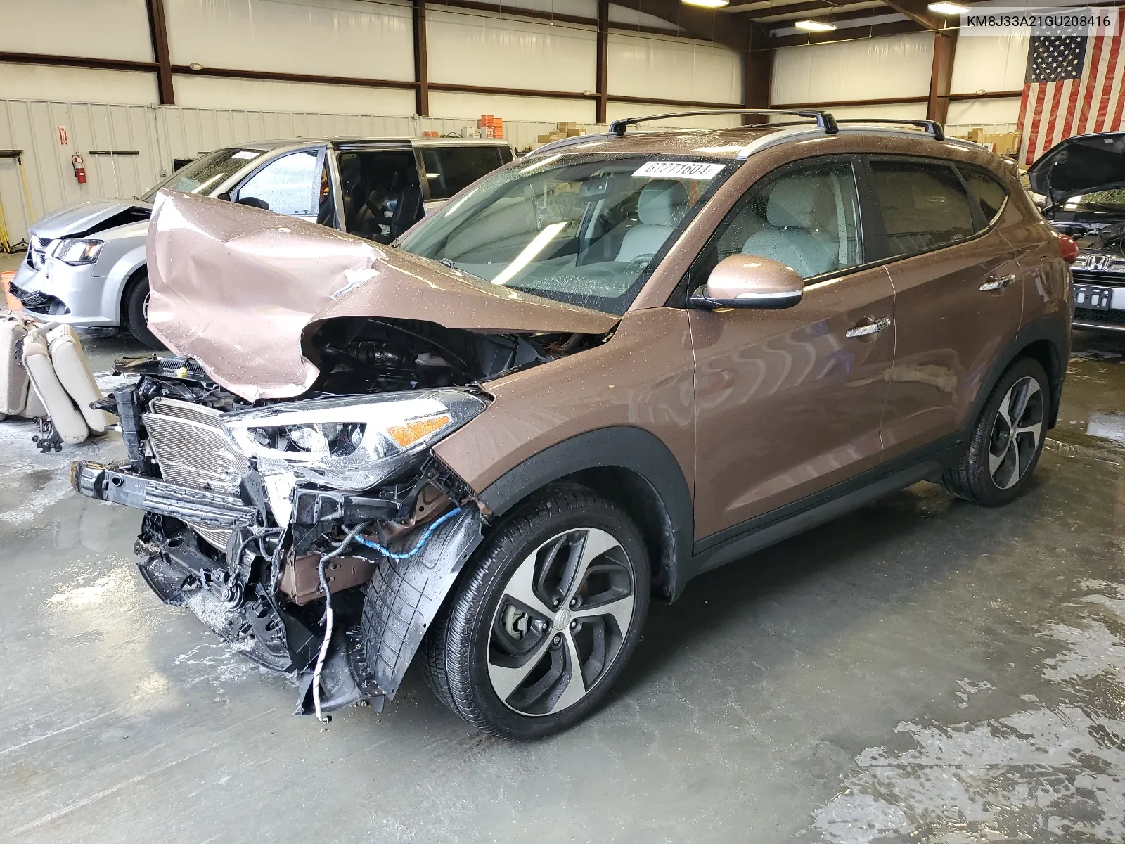 KM8J33A21GU208416 2016 Hyundai Tucson Limited