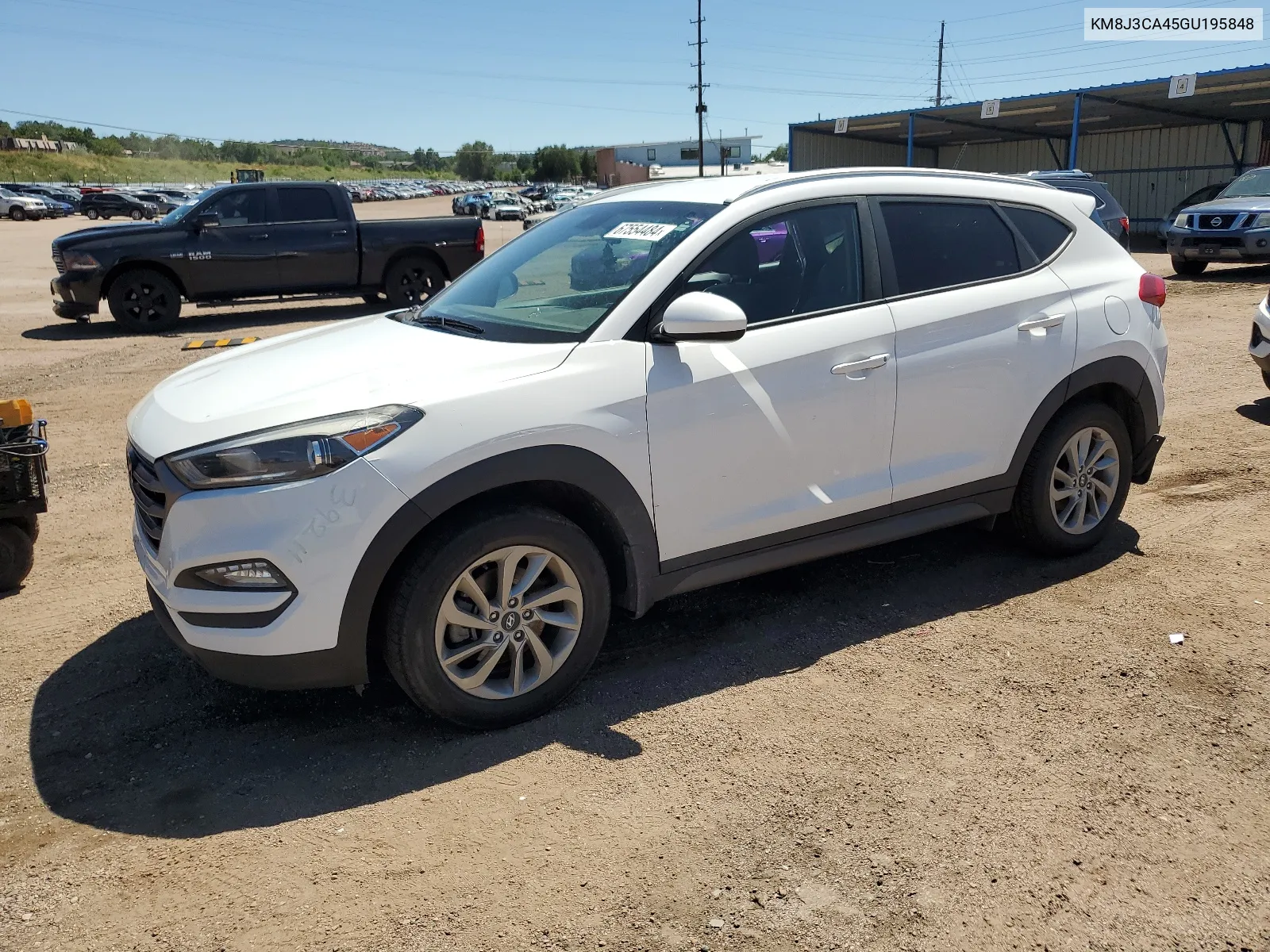 KM8J3CA45GU195848 2016 Hyundai Tucson Limited