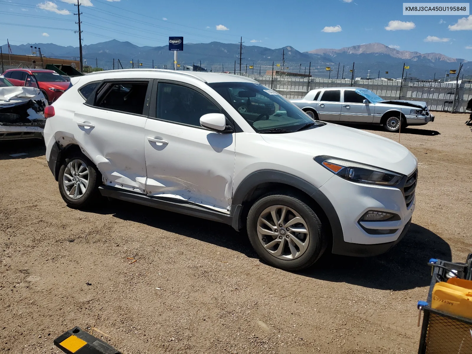 KM8J3CA45GU195848 2016 Hyundai Tucson Limited