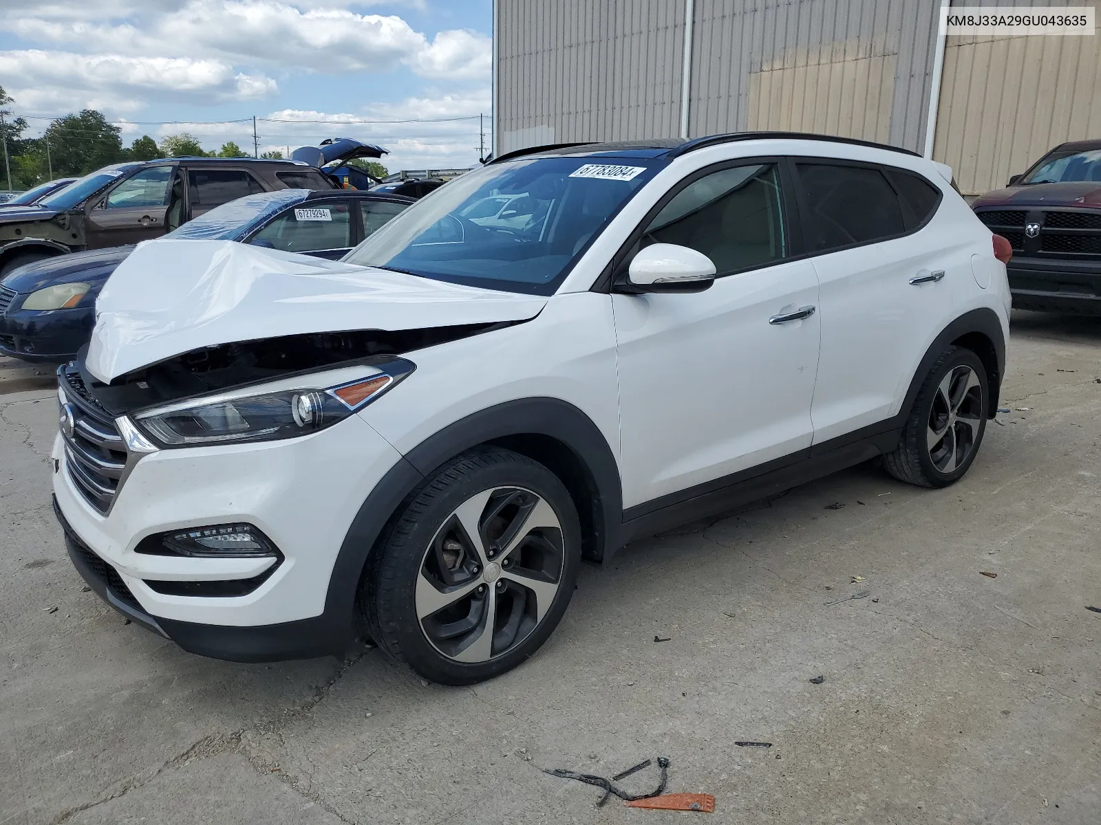 KM8J33A29GU043635 2016 Hyundai Tucson Limited