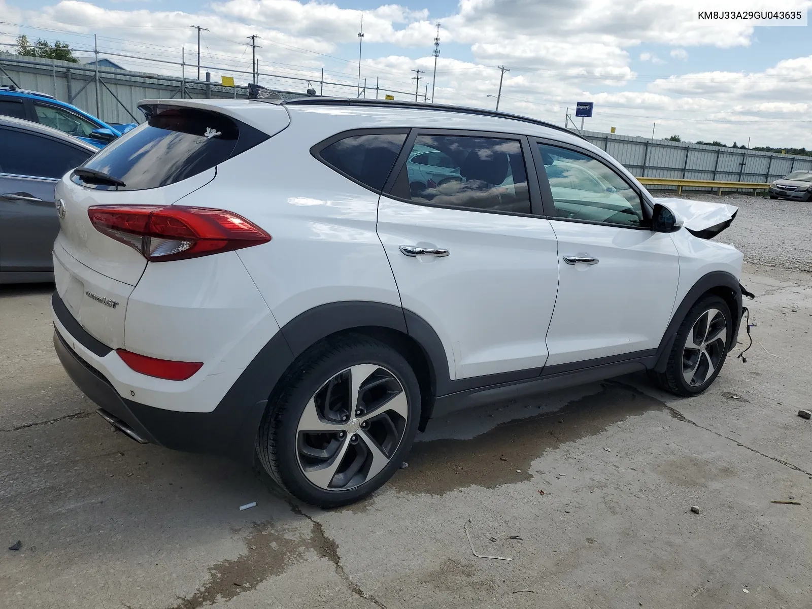 KM8J33A29GU043635 2016 Hyundai Tucson Limited