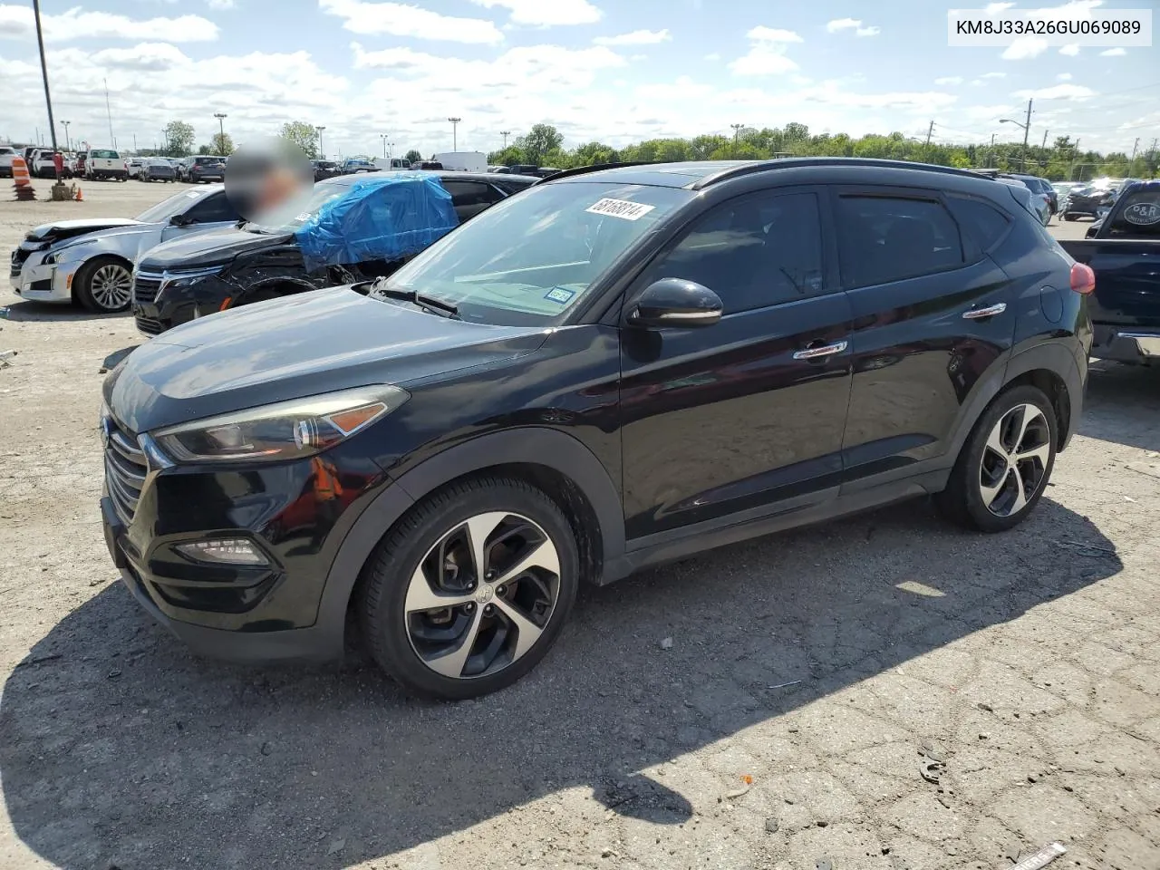 KM8J33A26GU069089 2016 Hyundai Tucson Limited