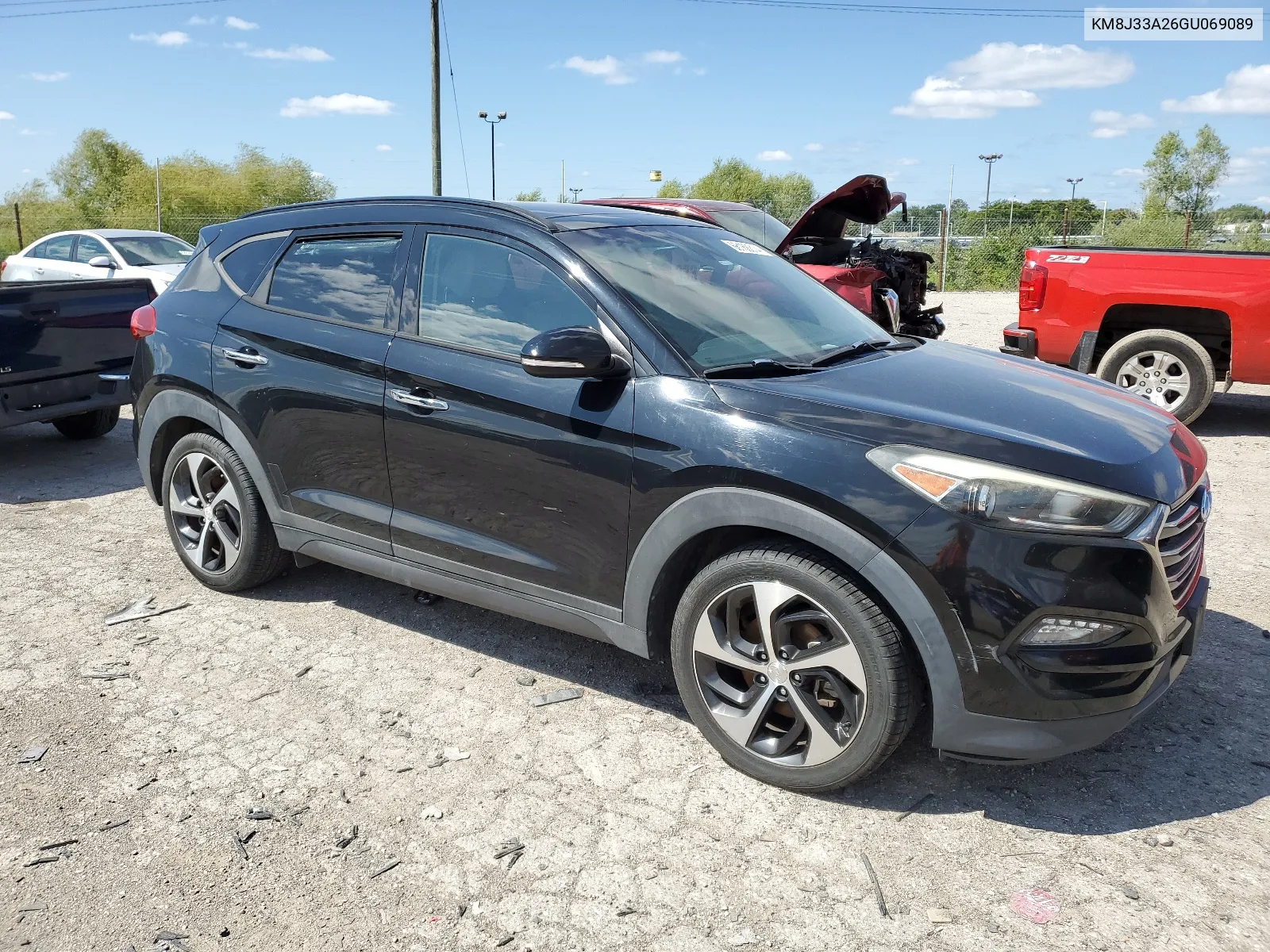 KM8J33A26GU069089 2016 Hyundai Tucson Limited