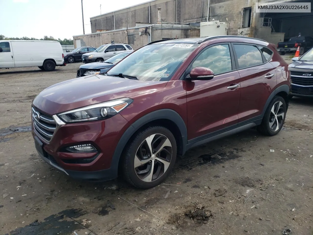 KM8J33A2XGU226445 2016 Hyundai Tucson Limited