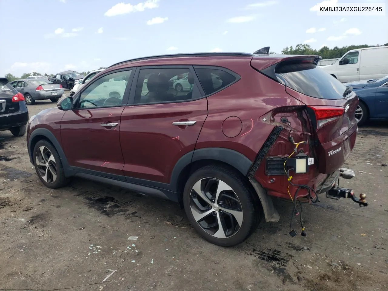 KM8J33A2XGU226445 2016 Hyundai Tucson Limited