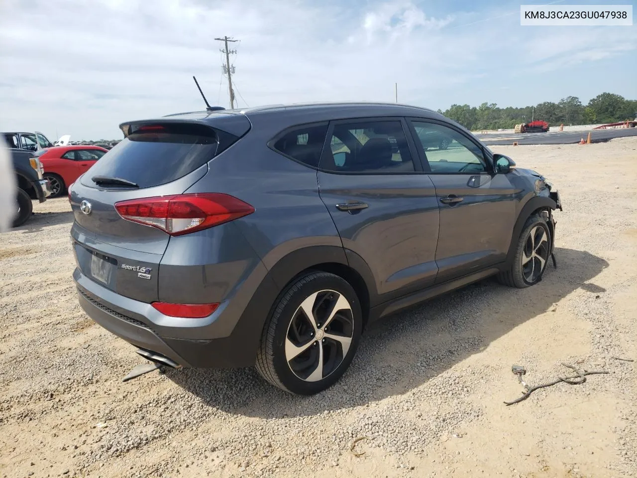 KM8J3CA23GU047938 2016 Hyundai Tucson Limited