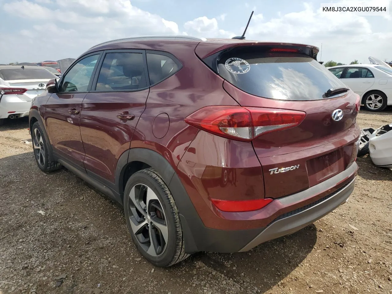 KM8J3CA2XGU079544 2016 Hyundai Tucson Limited