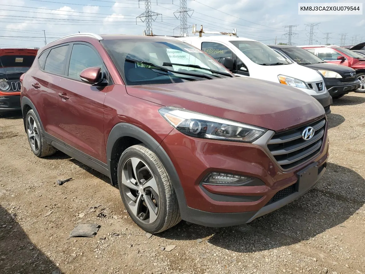 KM8J3CA2XGU079544 2016 Hyundai Tucson Limited