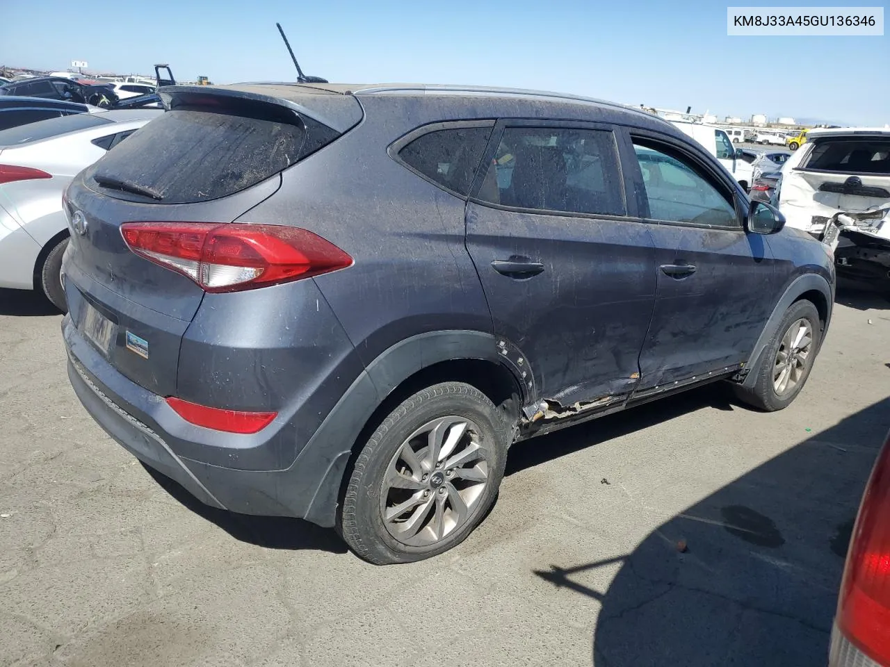 KM8J33A45GU136346 2016 Hyundai Tucson Limited