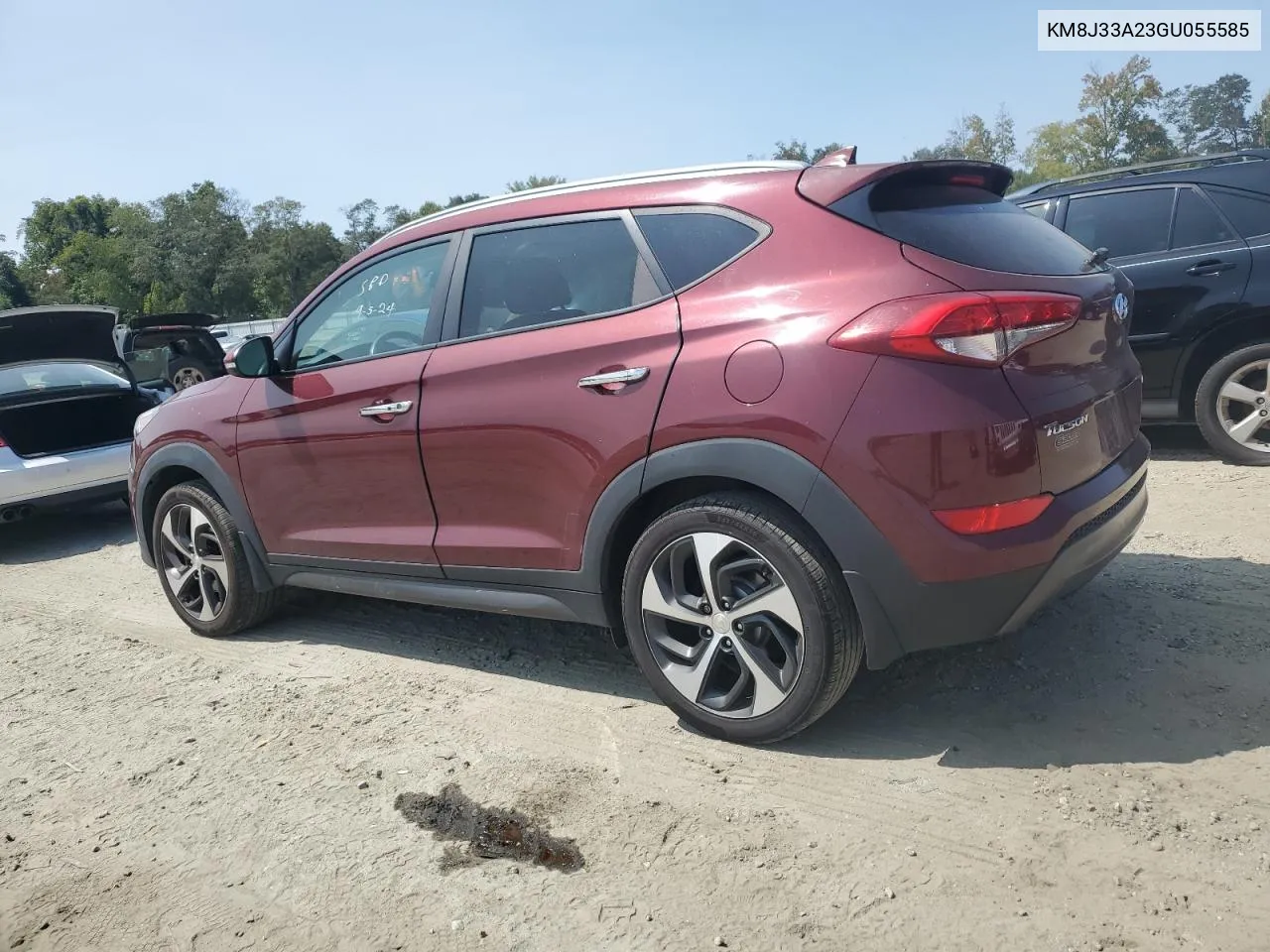 KM8J33A23GU055585 2016 Hyundai Tucson Limited