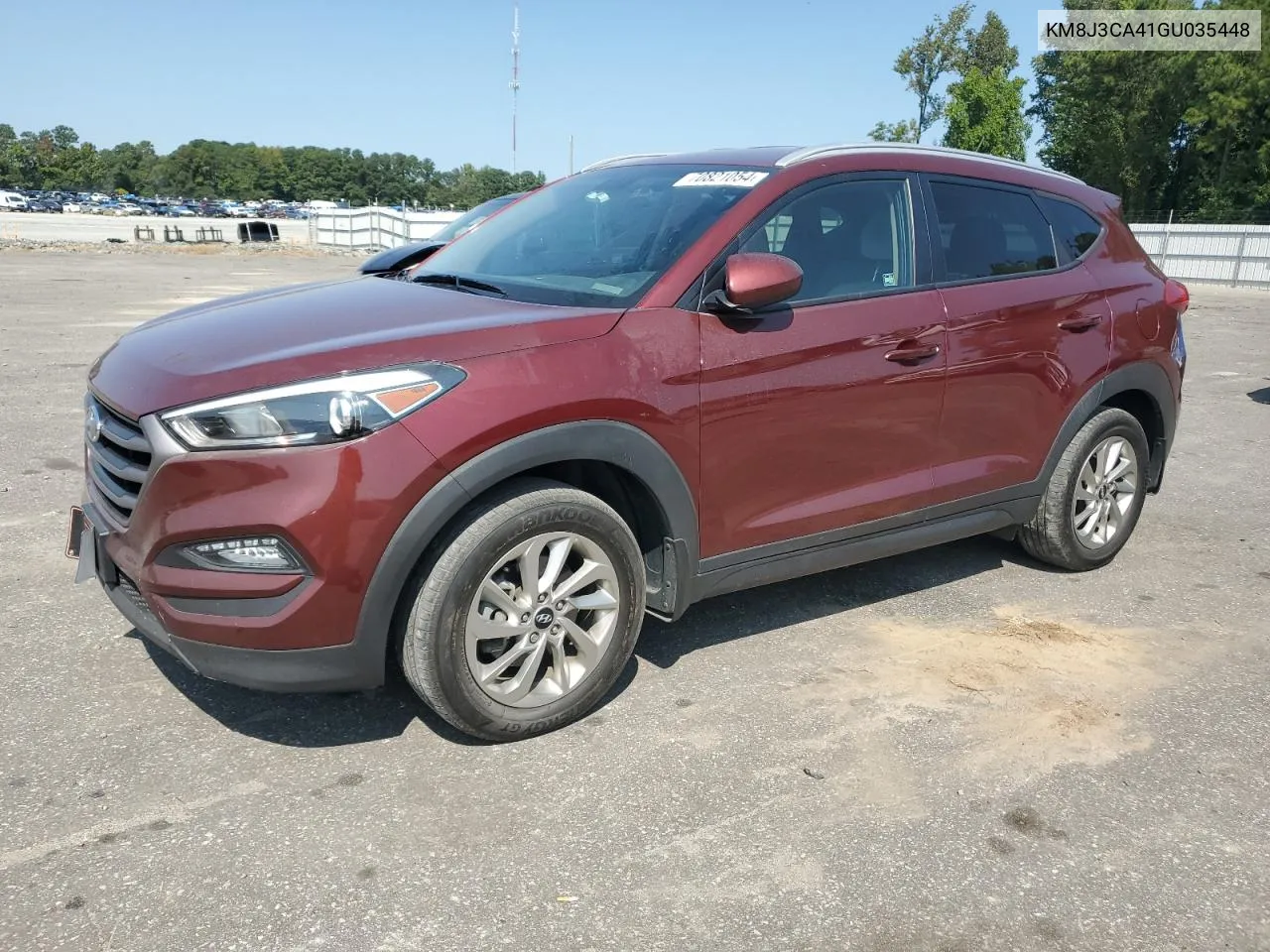 KM8J3CA41GU035448 2016 Hyundai Tucson Limited