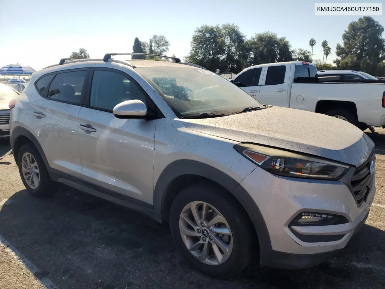 KM8J3CA46GU177150 2016 Hyundai Tucson Limited