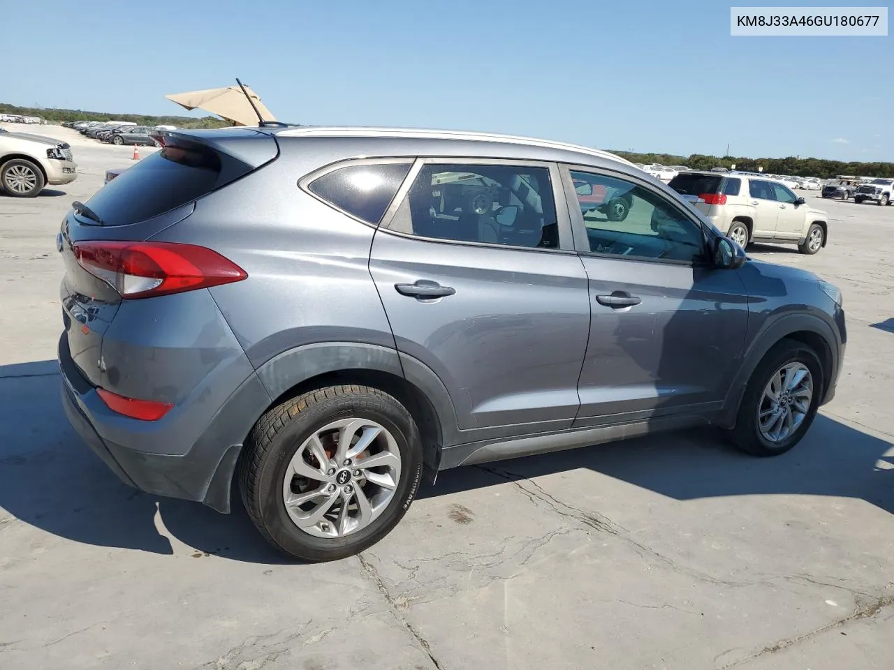 2016 Hyundai Tucson Limited VIN: KM8J33A46GU180677 Lot: 71620174