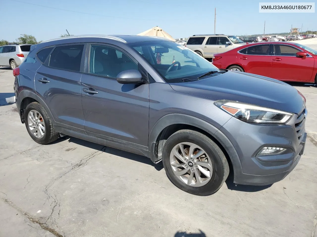 2016 Hyundai Tucson Limited VIN: KM8J33A46GU180677 Lot: 71620174