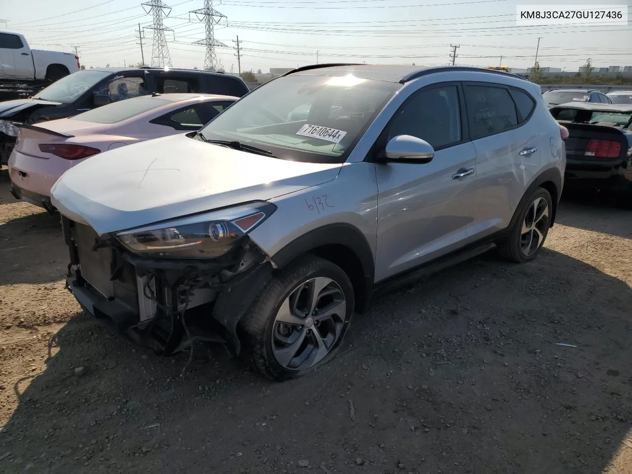 KM8J3CA27GU127436 2016 Hyundai Tucson Limited