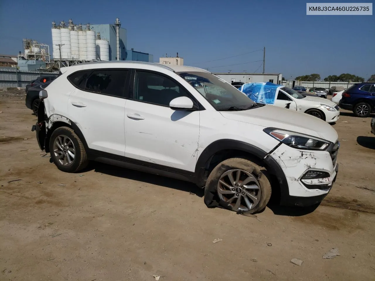 KM8J3CA46GU226735 2016 Hyundai Tucson Limited