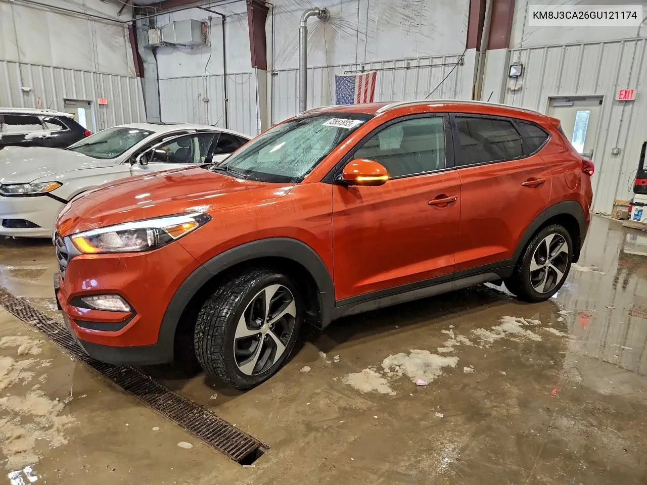 KM8J3CA26GU121174 2016 Hyundai Tucson Limited
