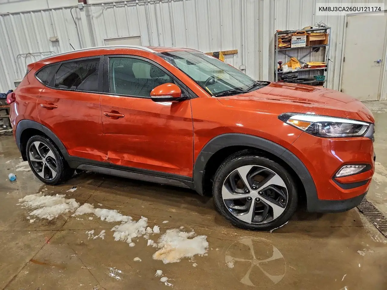 KM8J3CA26GU121174 2016 Hyundai Tucson Limited