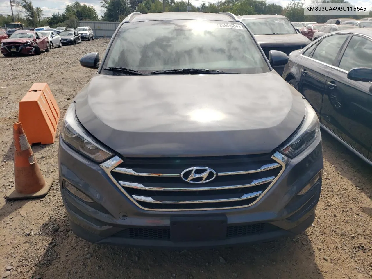 KM8J3CA49GU115645 2016 Hyundai Tucson Limited