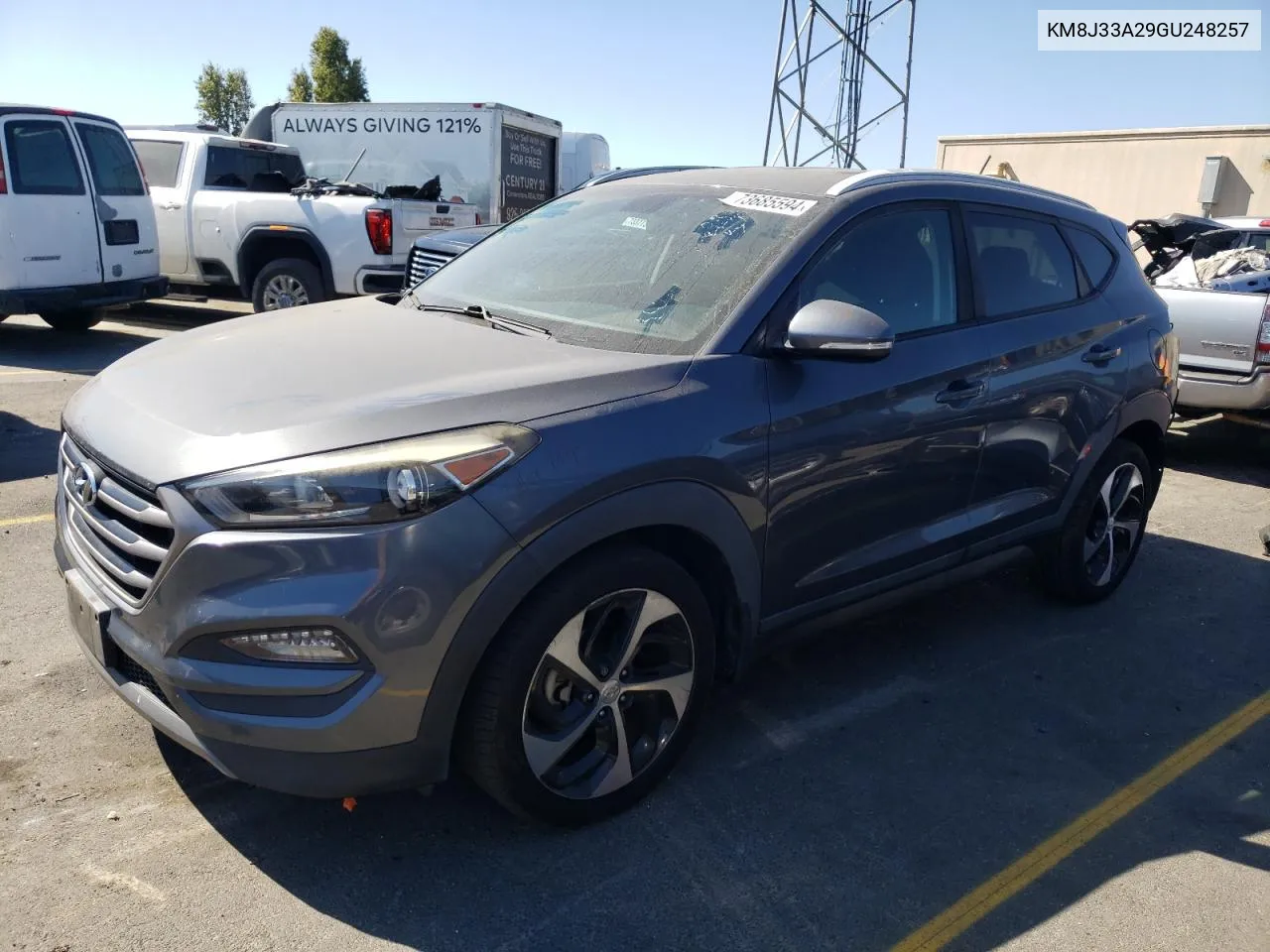 KM8J33A29GU248257 2016 Hyundai Tucson Limited