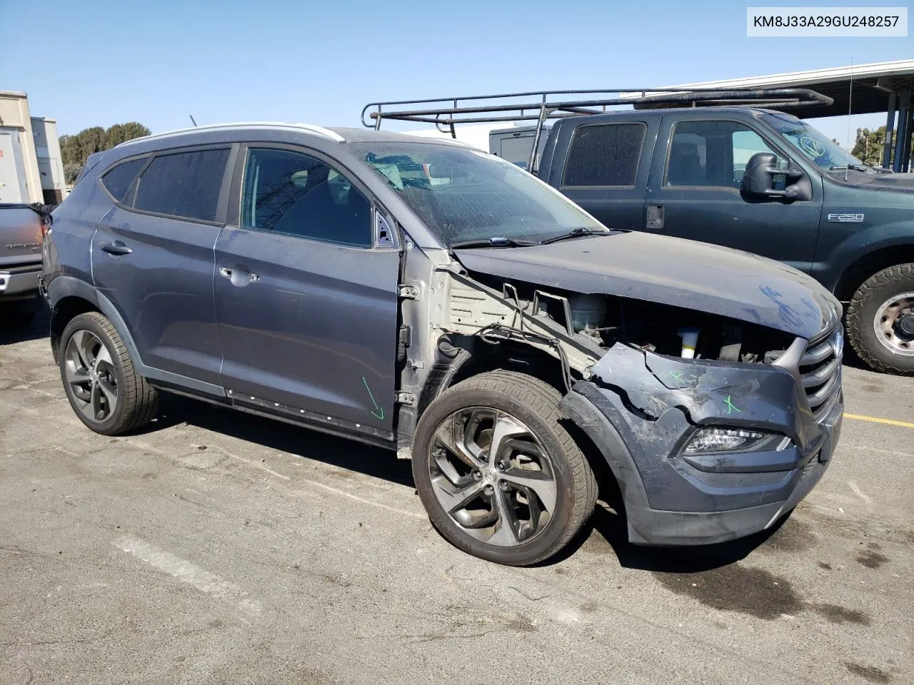 KM8J33A29GU248257 2016 Hyundai Tucson Limited