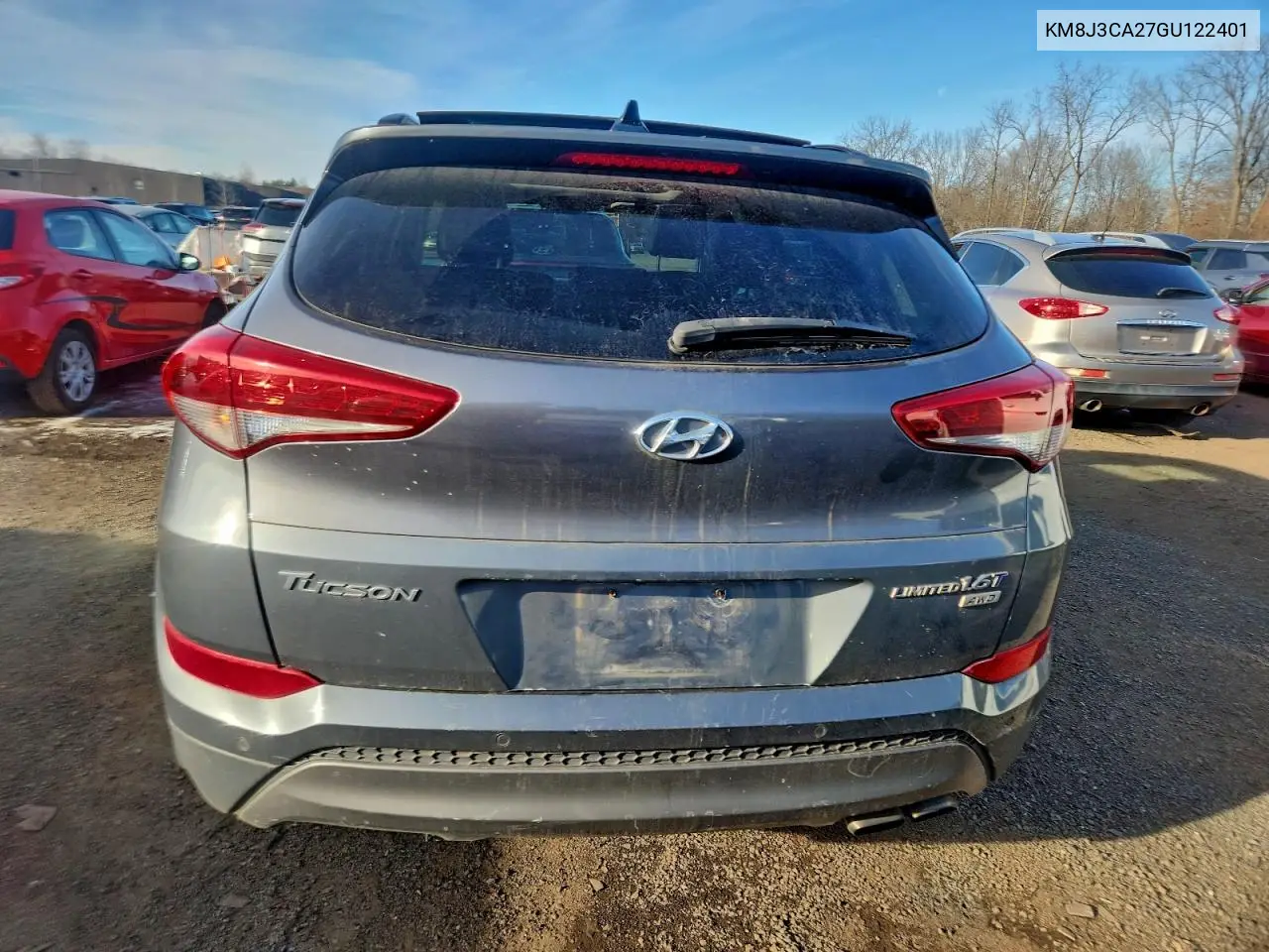 KM8J3CA27GU122401 2016 Hyundai Tucson Limited