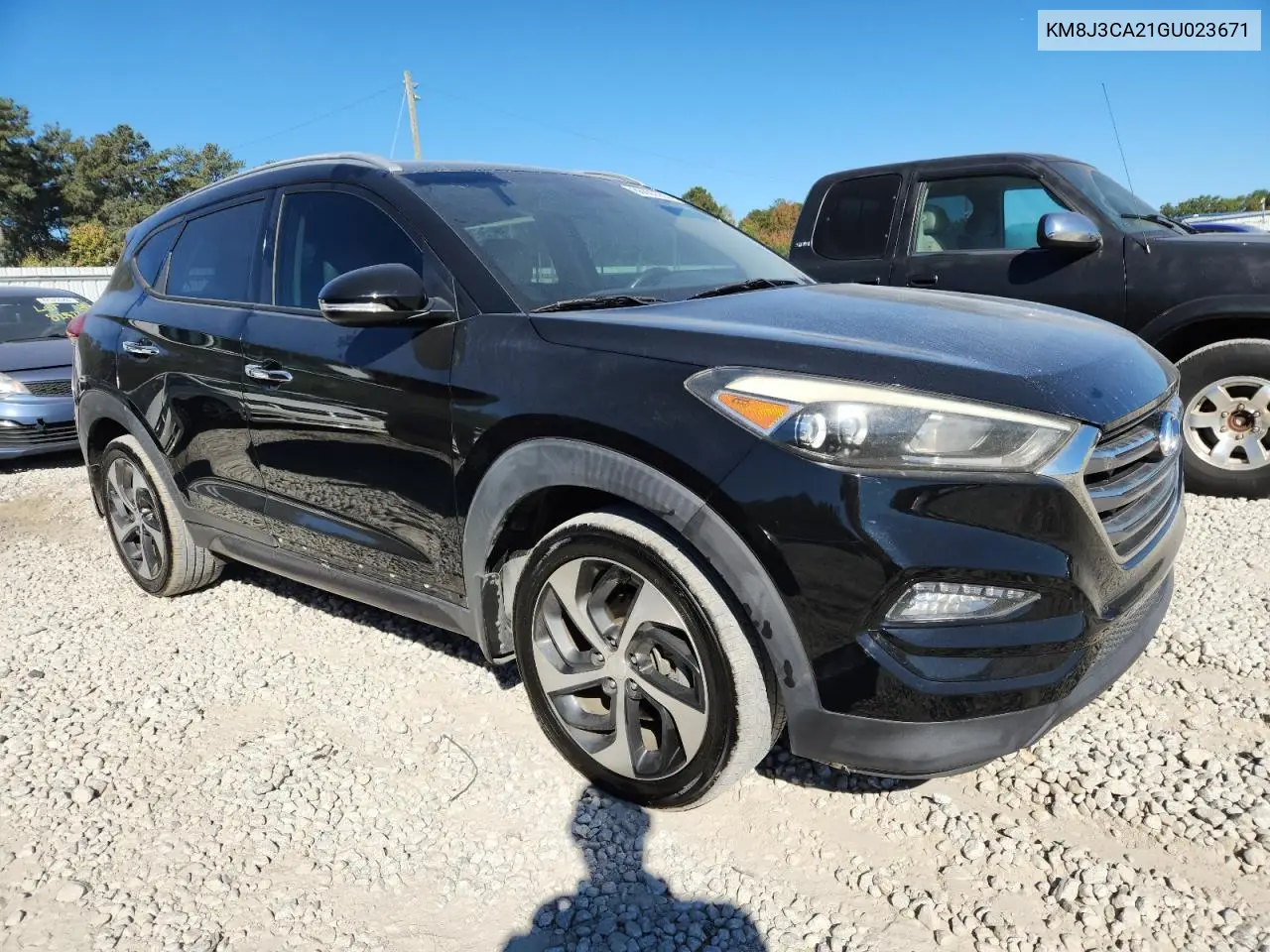 KM8J3CA21GU023671 2016 Hyundai Tucson Limited