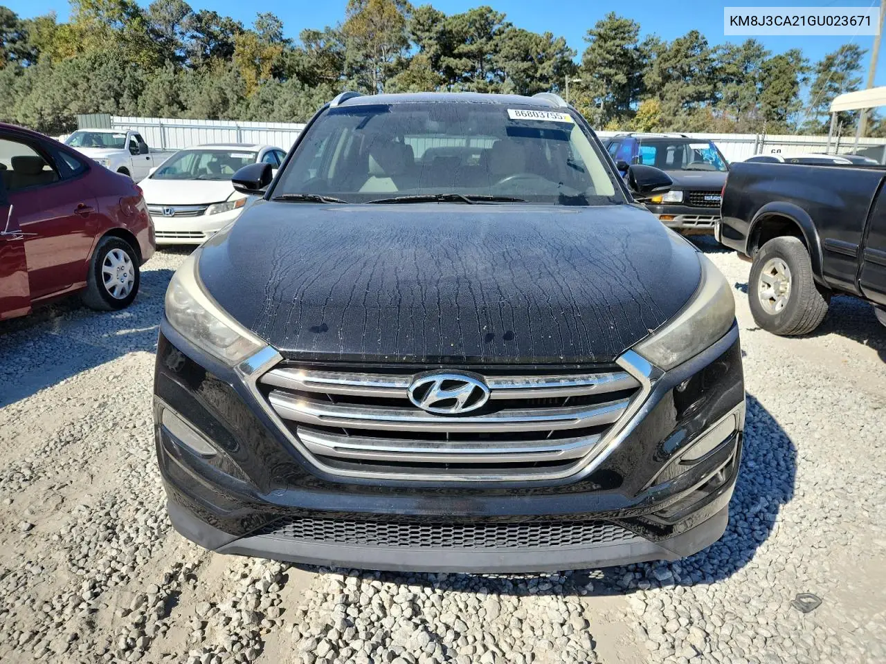 KM8J3CA21GU023671 2016 Hyundai Tucson Limited