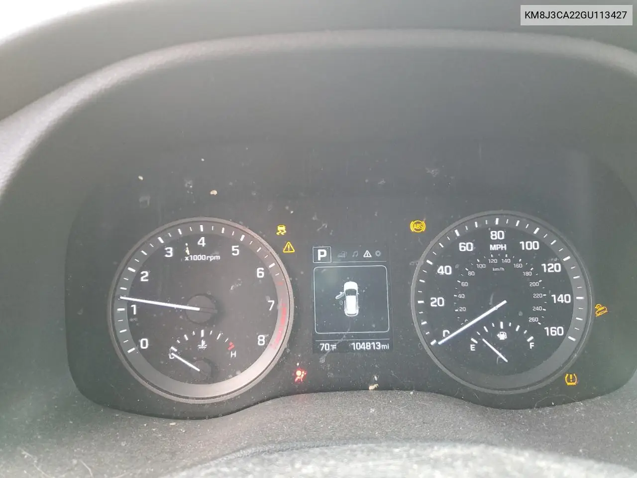 KM8J3CA22GU113427 2016 Hyundai Tucson Limited