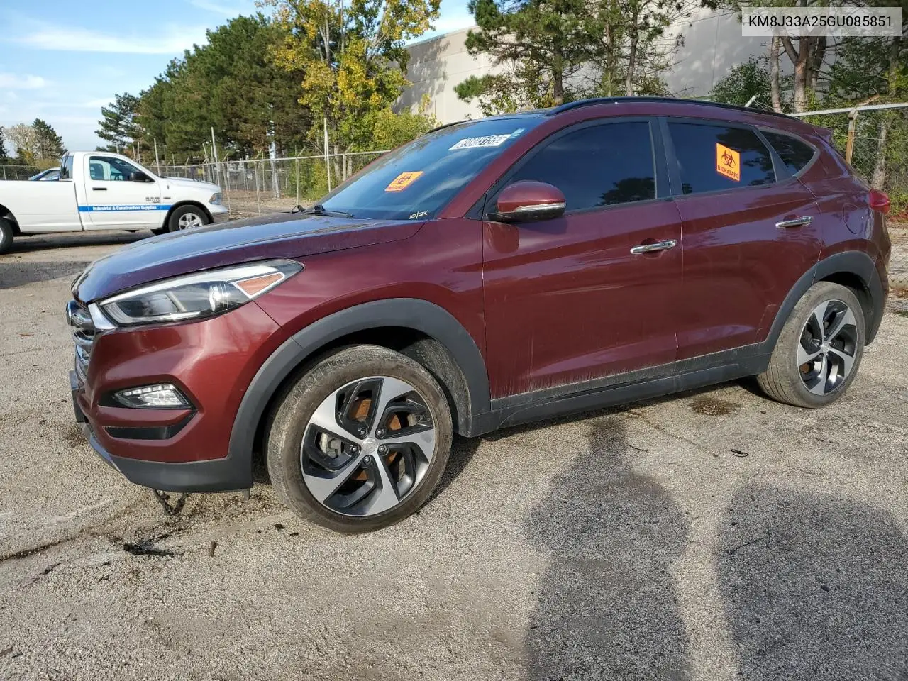 KM8J33A25GU085851 2016 Hyundai Tucson Limited