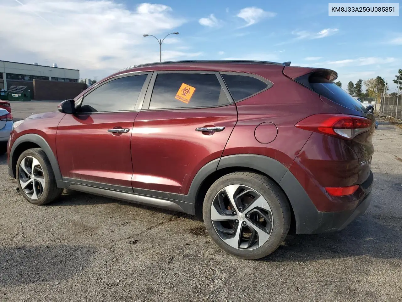 KM8J33A25GU085851 2016 Hyundai Tucson Limited