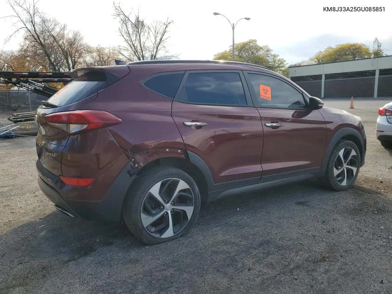 KM8J33A25GU085851 2016 Hyundai Tucson Limited