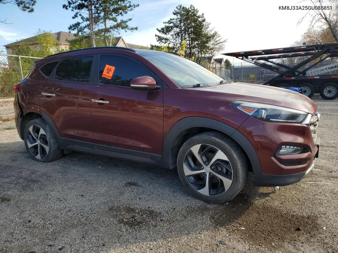 KM8J33A25GU085851 2016 Hyundai Tucson Limited