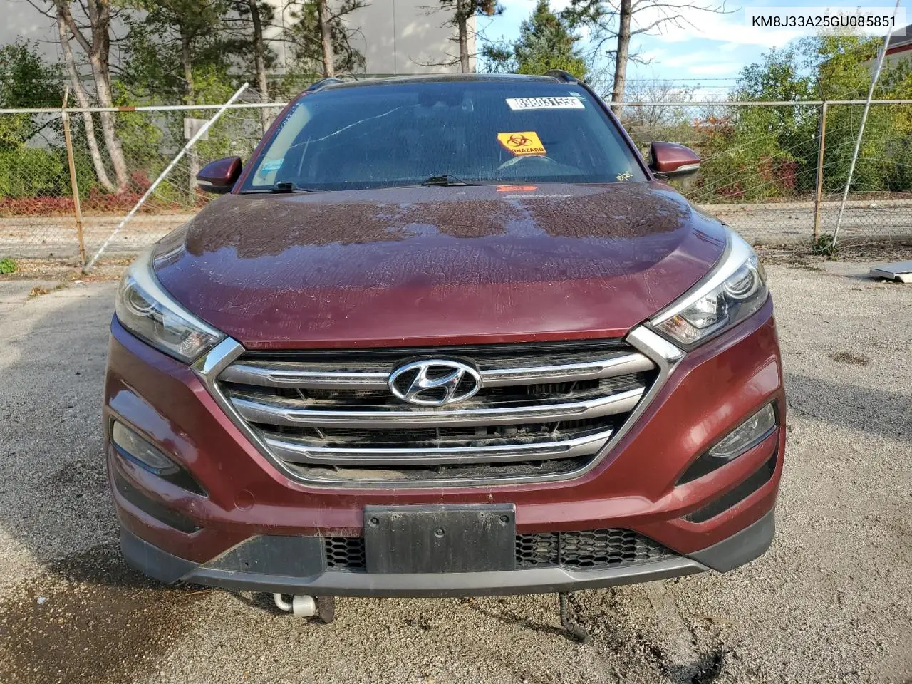 KM8J33A25GU085851 2016 Hyundai Tucson Limited