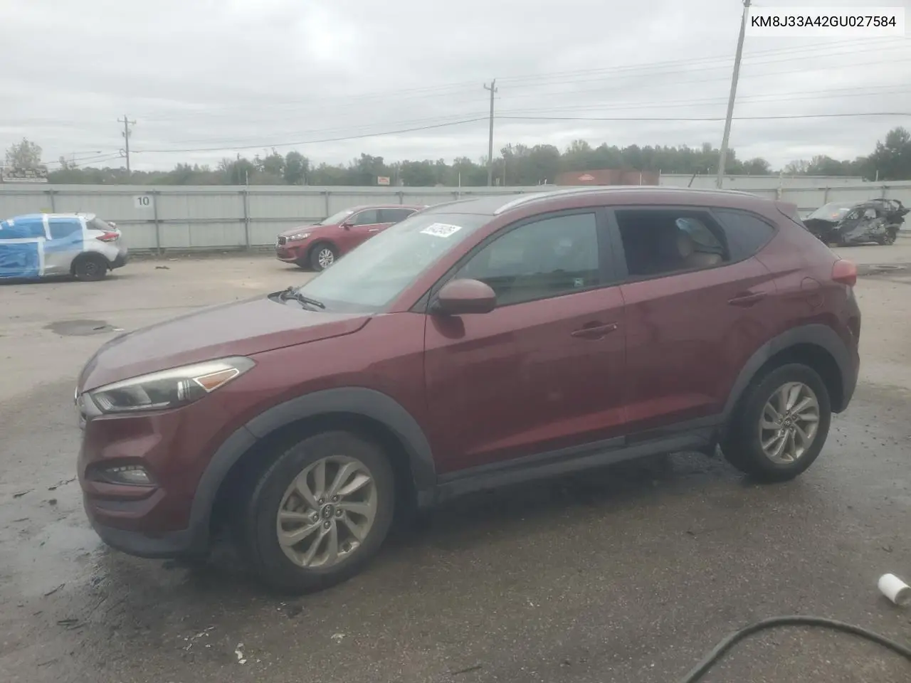 KM8J33A42GU027584 2016 Hyundai Tucson Limited