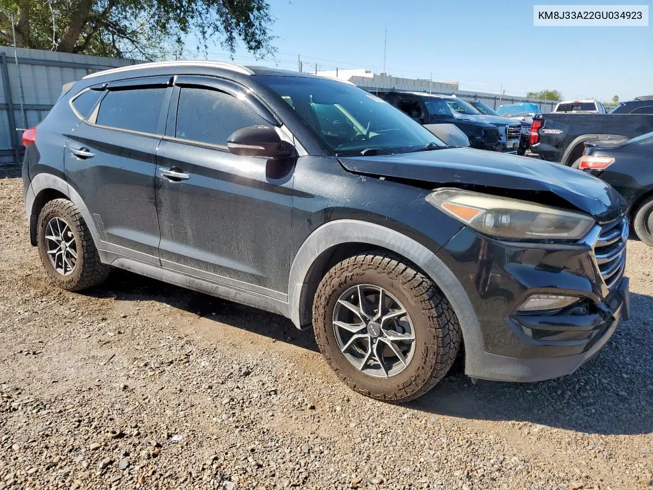 KM8J33A22GU034923 2016 Hyundai Tucson Limited