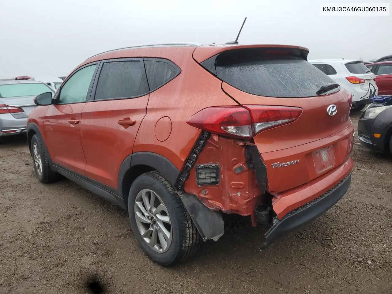 KM8J3CA46GU060135 2016 Hyundai Tucson Limited