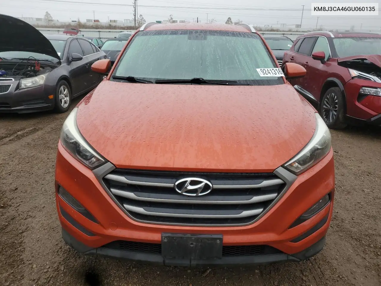 KM8J3CA46GU060135 2016 Hyundai Tucson Limited