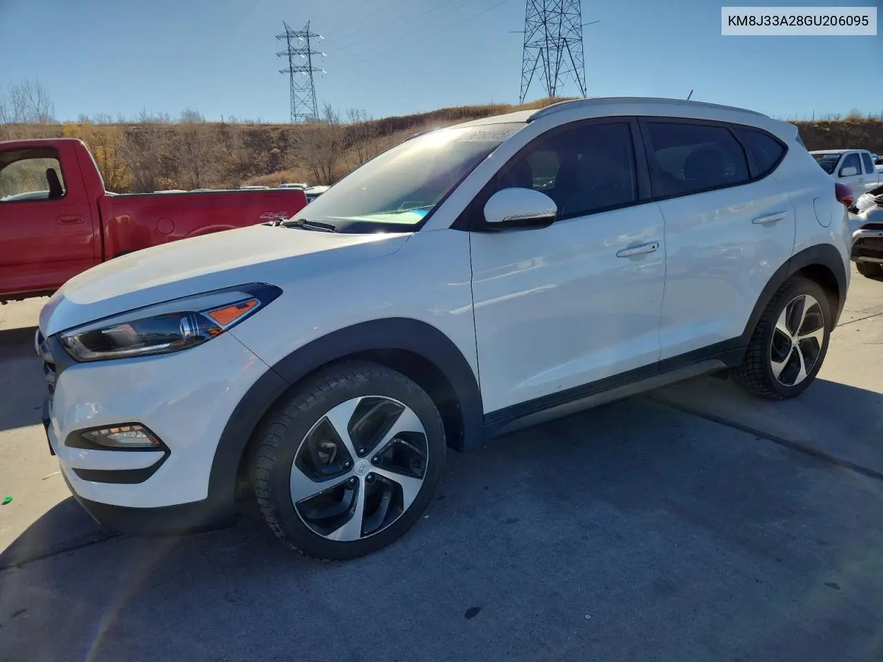 KM8J33A28GU206095 2016 Hyundai Tucson Limited