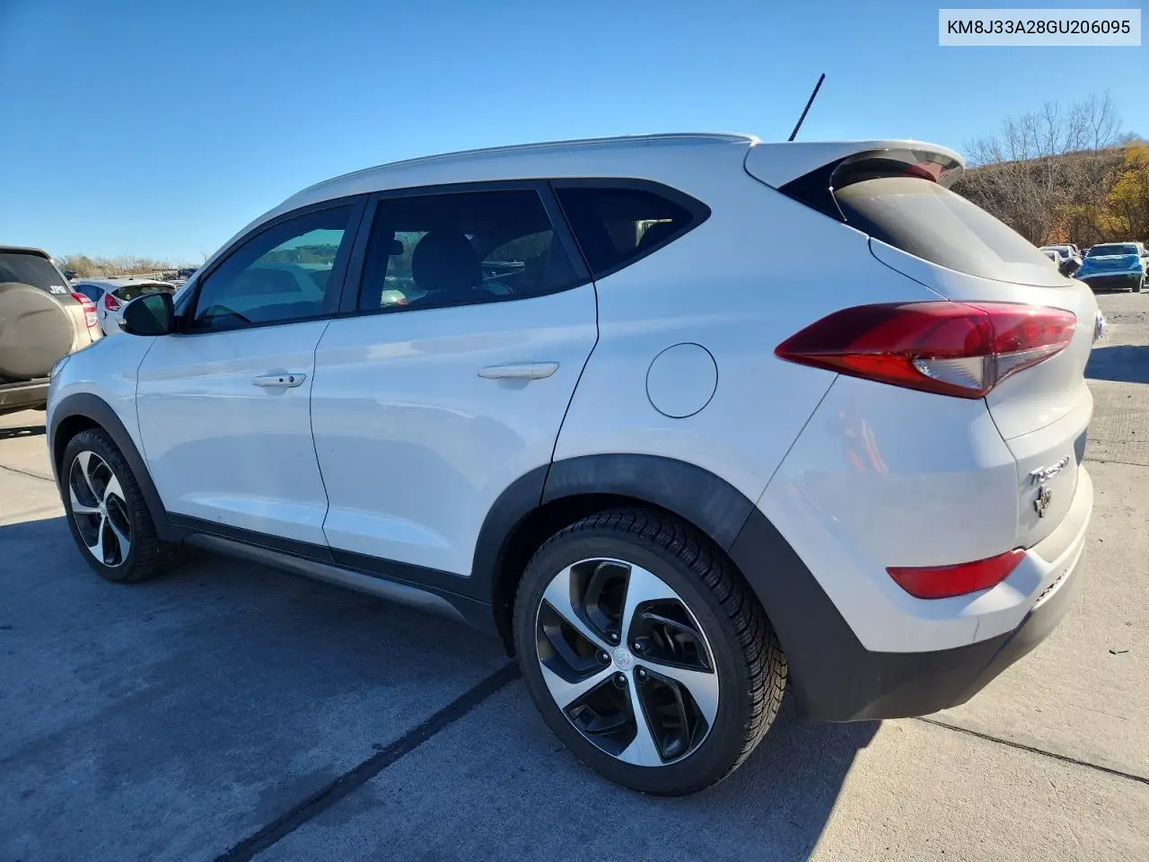 KM8J33A28GU206095 2016 Hyundai Tucson Limited