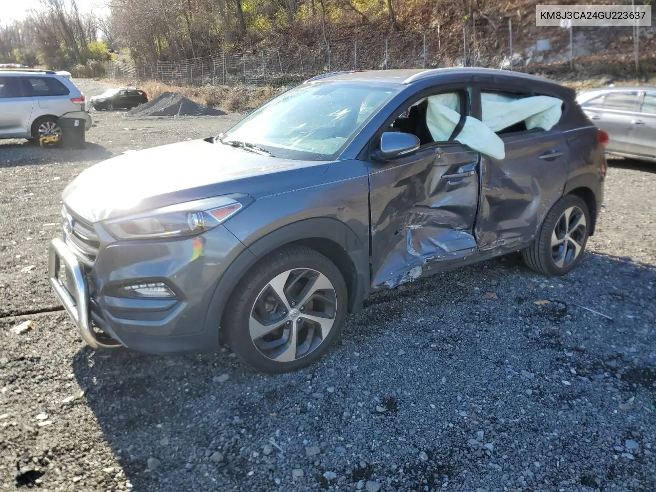 KM8J3CA24GU223637 2016 Hyundai Tucson Limited