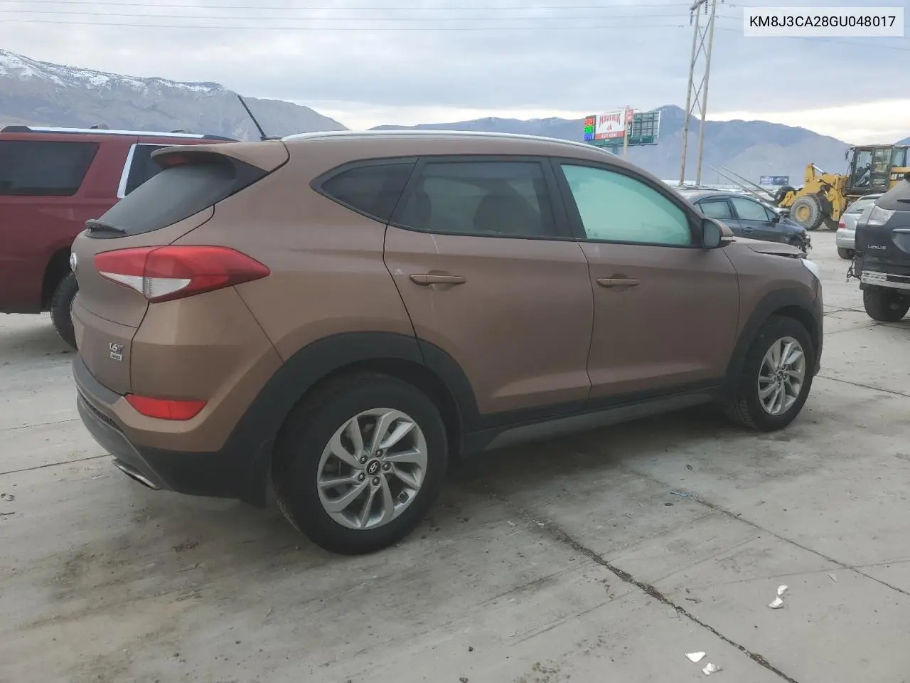 KM8J3CA28GU048017 2016 Hyundai Tucson Limited