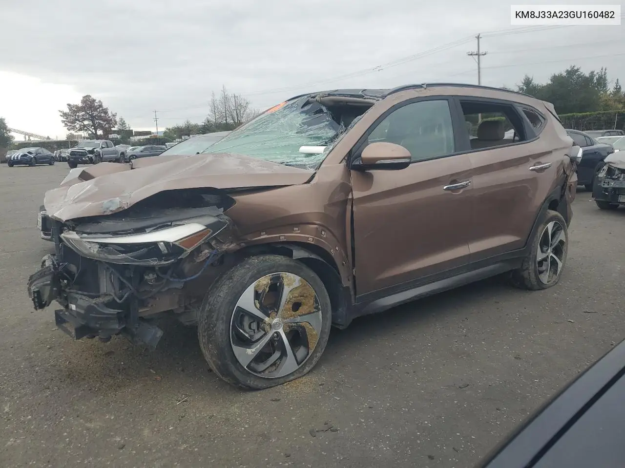 KM8J33A23GU160482 2016 Hyundai Tucson Limited