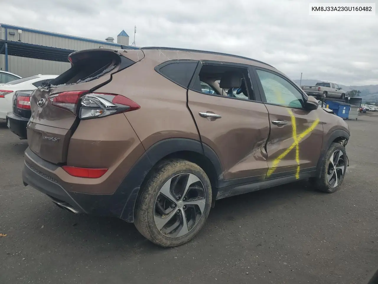 KM8J33A23GU160482 2016 Hyundai Tucson Limited